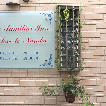 The Familiar Inn ー 旅館ホテル業 오사카 외부 사진